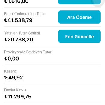 Türkiye Hayat Emeklilik Ayrılma Sonrası Büyük Maddi Kayıp