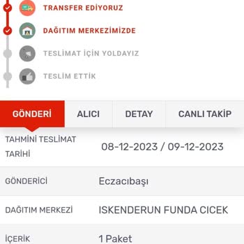 Kargomsende Ürün Gelmesine Rağmen Teslim Etmeyip Bekletmesi