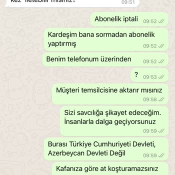Millenicom Abonelik İptali Yapmıyorlar