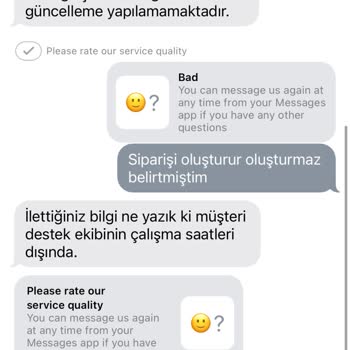 Muhiku Ürüne Not Eklenmemesi