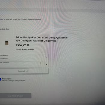 İdefix Ürünü İade Edemiyorum, Kimse İlgilenmiyor, Dönüş Yapmıyor