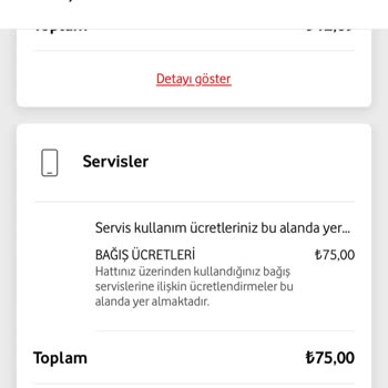 Vodafone Sma'ya Yaptığım Bağış, Takip Eden Aylarda Otomatik Faturama Yansıyor!