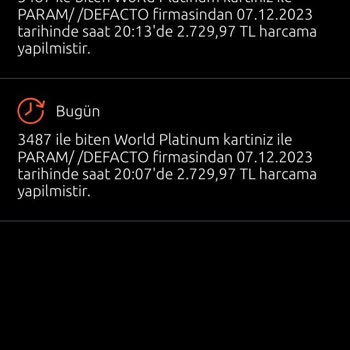 DeFacto Şüpheli İşlem Yapıldı