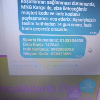 Watsons Paramı Vermiyorlar Tarihi Geçmiş Ürün Yolluyorlar