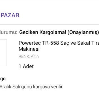 Satın Aldığım Ürün Gönderilmiyor. N11 İlgilenmiyor Oyalıyor.