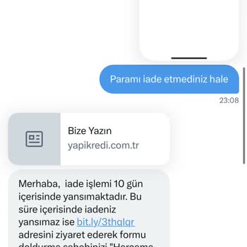 Yapı Kredi Kredi World Kartımdan Habersiz Çekilen Paralar