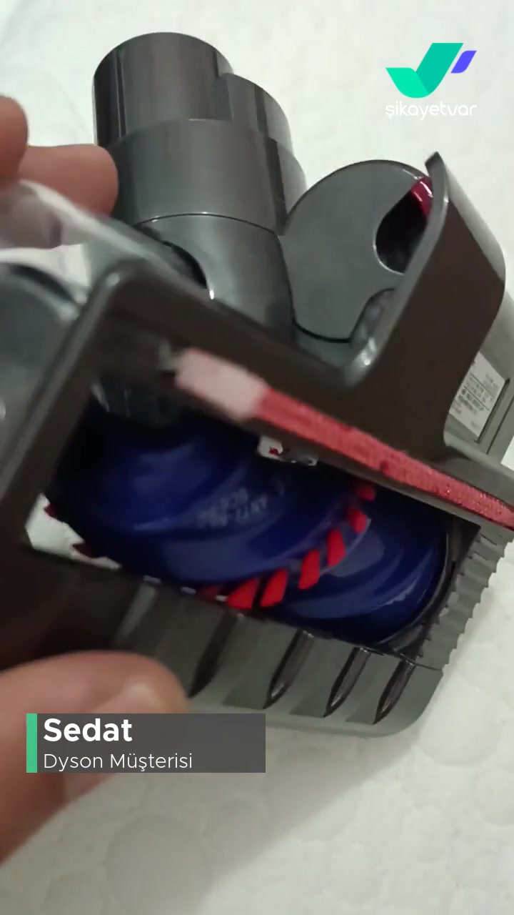 Dyson V15 Detect Total Clean Anti-Tangle Mini Motorhead Başlık Sorunu videonun kapak resmi
