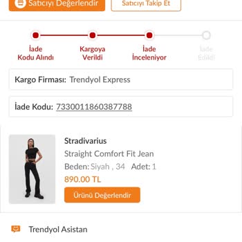 Trendyol İade İncelemeyi Sonuçlandırmıyor