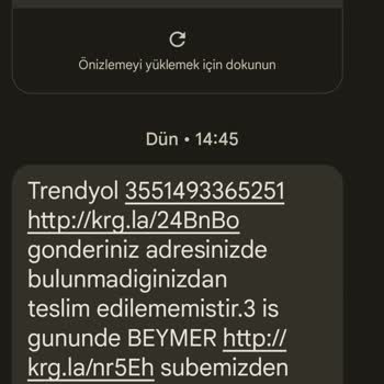 Aras Kargo, Teslim Edilmeyen Kargoyu Teslim Ettik Diyor