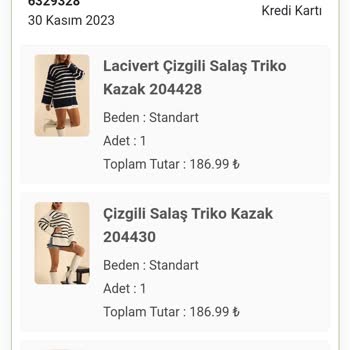 Modamizbir.com Sorumsuz Kargo Hatası
