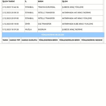 Aras Kargo Teslim Aldığı Kargomu Kaybetti