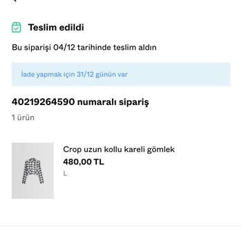 UPS Türkiye Kargo Teslim Edilmedi