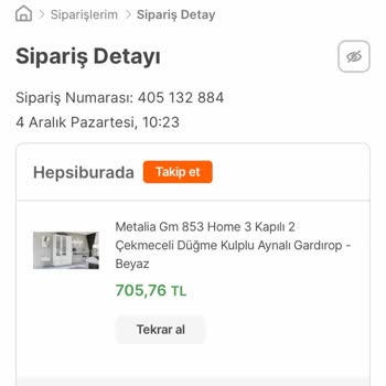 Hepsiburada İptal Edilen Şikayet