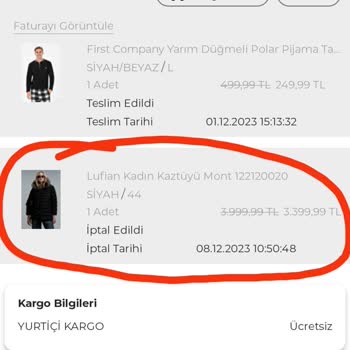 Özdilek Ev Tekstili Var Diye Alıp, Ürünün Haberim Dışı İptali