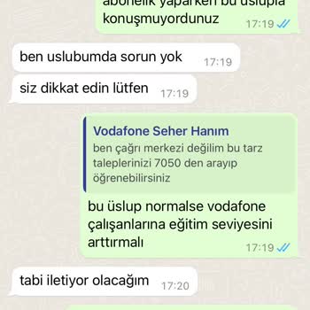 Vodafone Kurumsal İlgisizliği Ve Saygısızlığı!