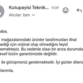 A101 Kapak Sorunlu Stanley Termos - Kutupayısı Garanti Kapsamaması