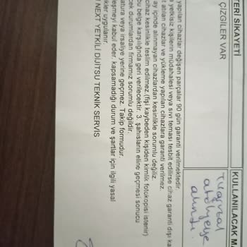 Dijitsu Bozulan TV'nin Geri Gelmemesi