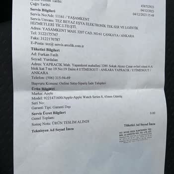 Beko Açılmamış Ürünü İade Kabul Etmedi!