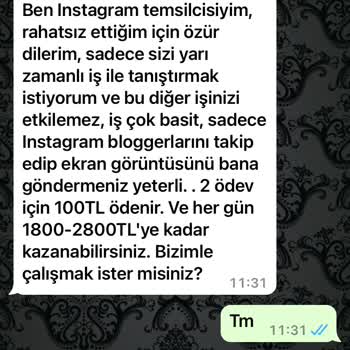 Telegram İnternette Şüpheli Durum