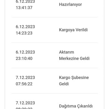 Bir Günde Kargo Bir Türlü Gelmeyen Kargom
