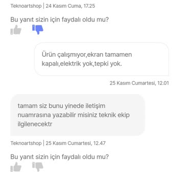 Creality Ürün İadesi Ve Para İadesi, Ayıplı Mal