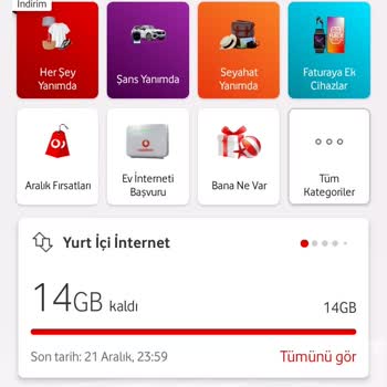 Vodafone Red 30gb İnternetin Tamamını Vermemesi