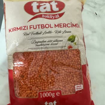 Tat Gıda Kırmızı Mercimek Böcekli