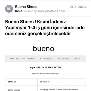 Bueno Shoes Ciddiyetsizliği, Saygısızlığı, Pes