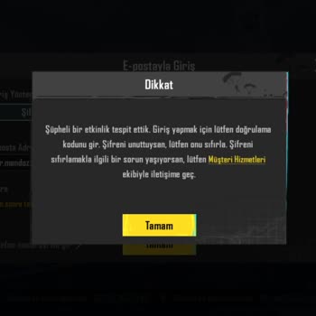 Pre Dünyam Hesabıma Giremiyorum Geri Alınmış Olabilirim