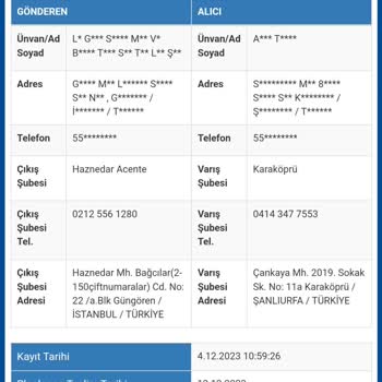 Sürat Kargo Kargonun Gelmemesi İhmalkarlık
