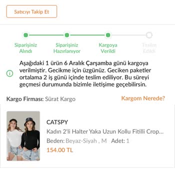 Trendyol 8 Günde Teslim Edilemeyen Gönderi Ve Hala Da Bekleyin Diyorlar