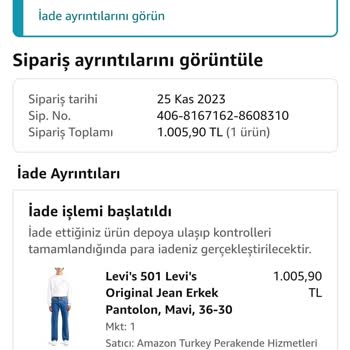 Amazon Para İadesi Yapmıyor!