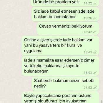 Sneakerslifee.tr Para İadesi Almayışının Kanuna Aykırılığı