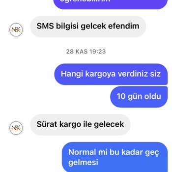 Neska Butik 20 Gündür Sipariş Verdiğim Ürünüm Gelmedi