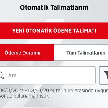 Ziraat Bankası Otomatik Ödeme Talimatı Olmadan Çekim Yapması