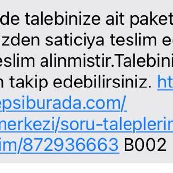 Hepsiburada Kayıp Kargo Ürünü