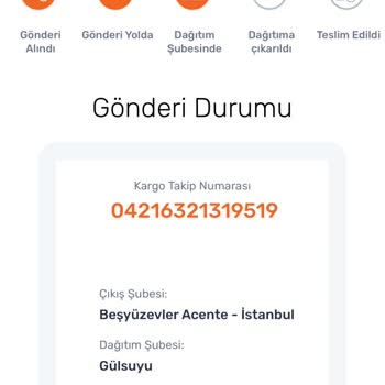 Sürat Kargo Gülsuyu Şubesi Kargomu Dağıtıma Çıkartmıyor!