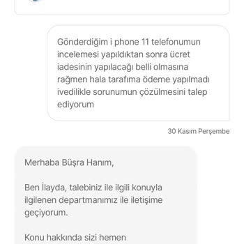 Hepsiburada Ücret İademi Yapmıyor