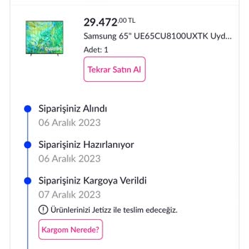Hepsijet Kargoyu Zamanında Teslim Etmiyor