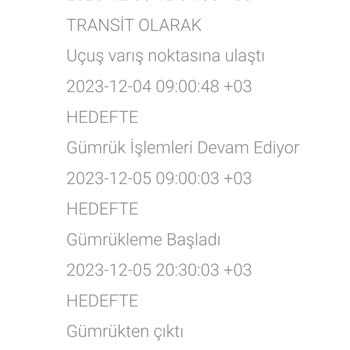 We World Express Teslim Edildi Yazıyor Ama Gelmedi