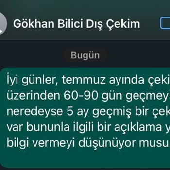 Gökhan Bilici Photography Fotoğrafçılık Hizmetinde Albüm Teslimat Gecikmesi Şikayeti