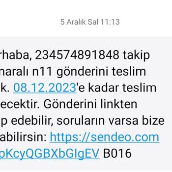 Sendeo Gönderi Bulunamadı Nedir?