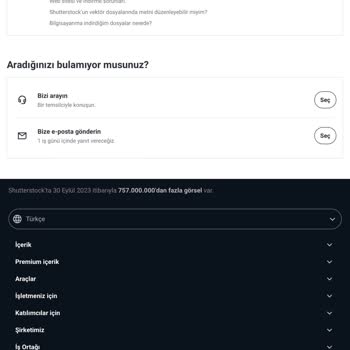 Shutterstock Ücret İadesi Talebi
