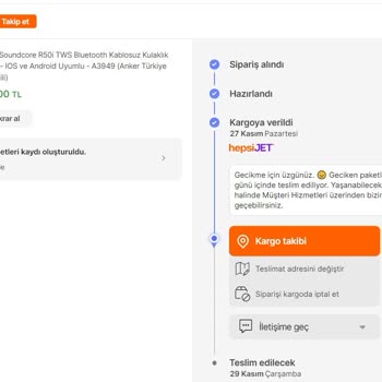 Hepsiburada Satın Alınan Ürünü Teslim Etmiyor!