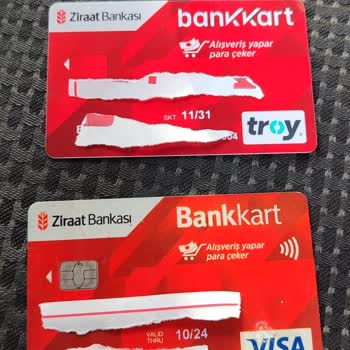 Ziraat Bankası Troy Kart'a Çip Ve Temassız Özelliği Kullanmıyor