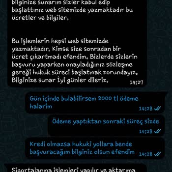 Finans Kuruluşları Adıyla Dolandırıcılık Kredi Başvurusu Sonrası Uygunsuz Talep
