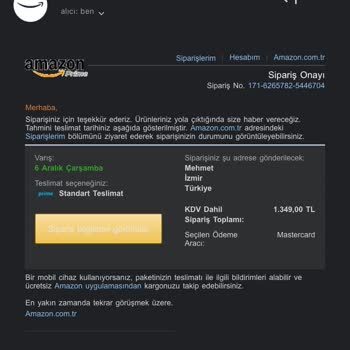 Amazon Deposundan Çıkamayan Ürün