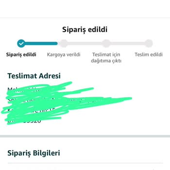 Amazon Deposundan Çıkamayan Ürün