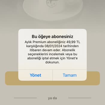 Falaaddin Satın Almama Rağmen Premium Üyelik Vermiyor