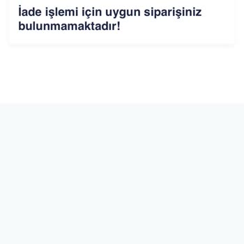 YDS Boots İade/Değişim Sorunu